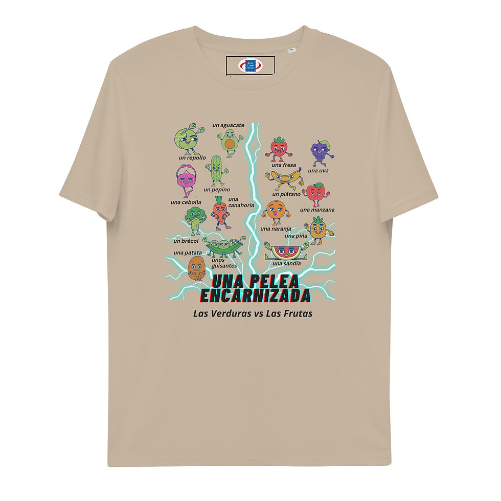 Thumbnail: 'Una Pelea Encarnizada' Organic Cotton T-Shirt