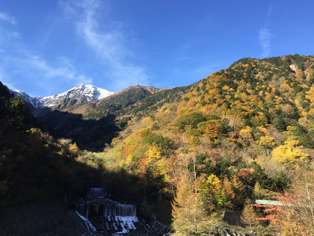 彩りの南アルプス