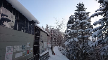 一気に冬の景色に
