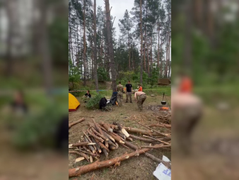 Хто вміє працювати — той вміє і відпочивати! Гурток військово-патріотичного виховання молоді «ОПІР» (ВІДЕО)