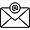 logo de email, é um envelope com um @