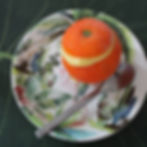 Loïs CLEMENT TACHER dessert givré orange conseil de Nutritionniste biarritz bayonne anglet