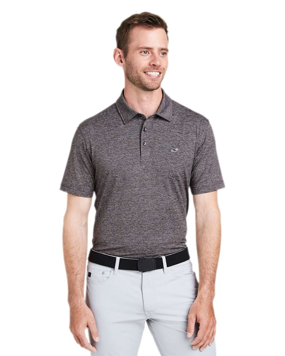 Vineyard Vines- Men's Destin Stripe Sankaty Polo - G011146 (MB)