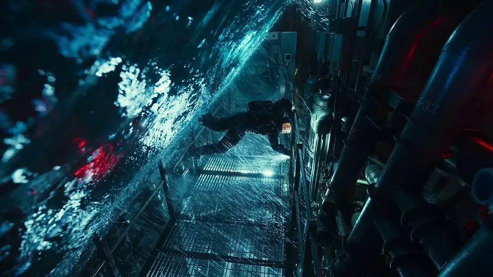 Une impressionnante séquence d'infiltration dans un sous-marin.