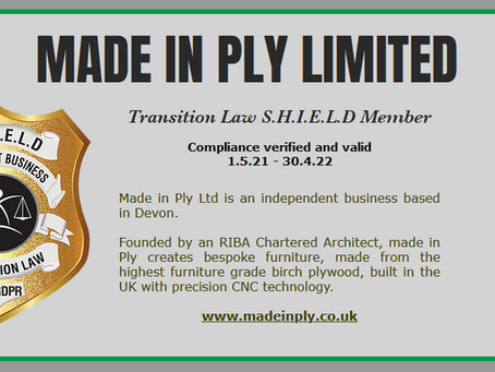 Architect designed Plywood Furniture!