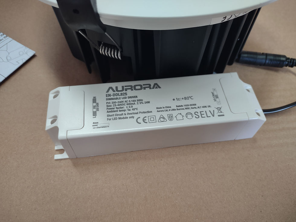 Thumbnail: Aurora LED Ceiling Downlight 25w. 225mm. 4000K Cool White.