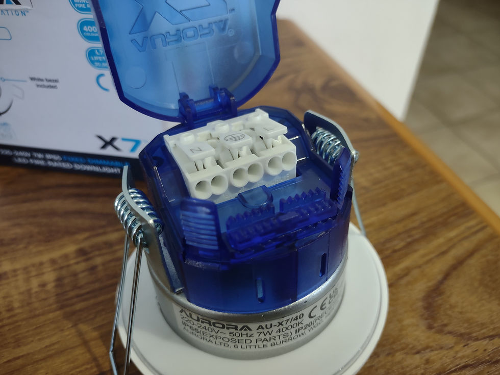Thumbnail: Aurora X7 7W LED IP65 LED Fire Rated Downlight. 4000k Cool White.