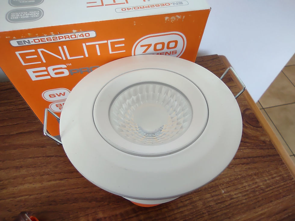 Thumbnail: Enlite DE62 Pro 6w LED Downlight. White. 4000k Cool White