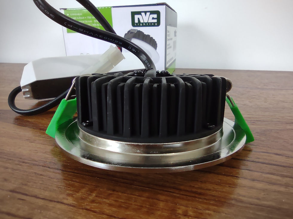 Thumbnail: NVC Ottawa 10w Round Panel Downlight. 5000k Cool White.