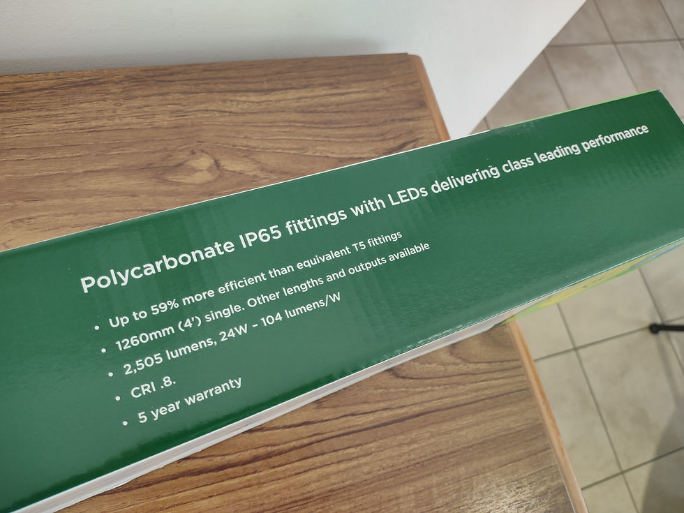 Thumbnail: NVC 4FT (126CM) LED Batten. 5000k Cool White.