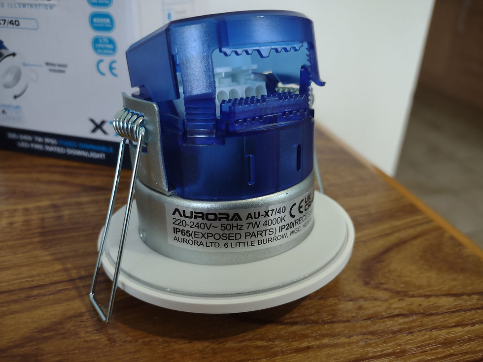 Thumbnail: Aurora X7 7W LED IP65 LED Fire Rated Downlight. 4000k Cool White.