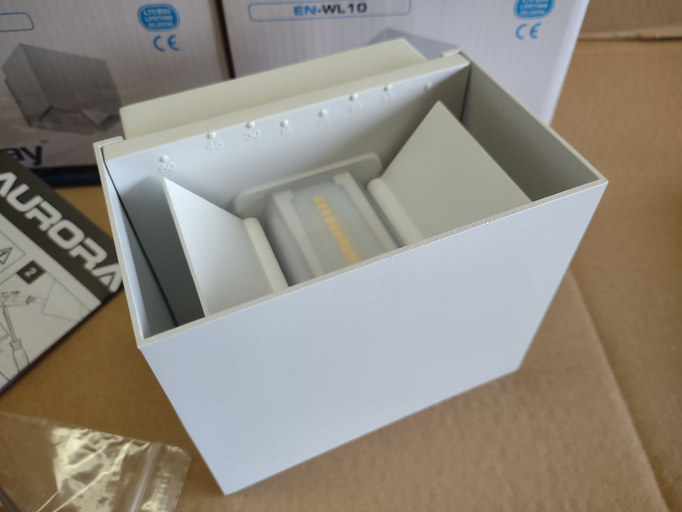 Thumbnail: Aurora Klay 10w Outdoor Up/ Down Wall Light. 10w.