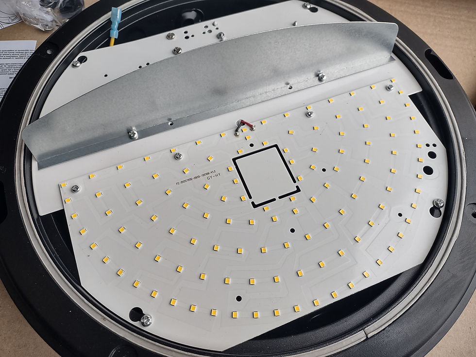 Thumbnail: Aurora Hercules Black IP65 18W 1600lm 4000K Eyelid Outdoor LED Bulkhead