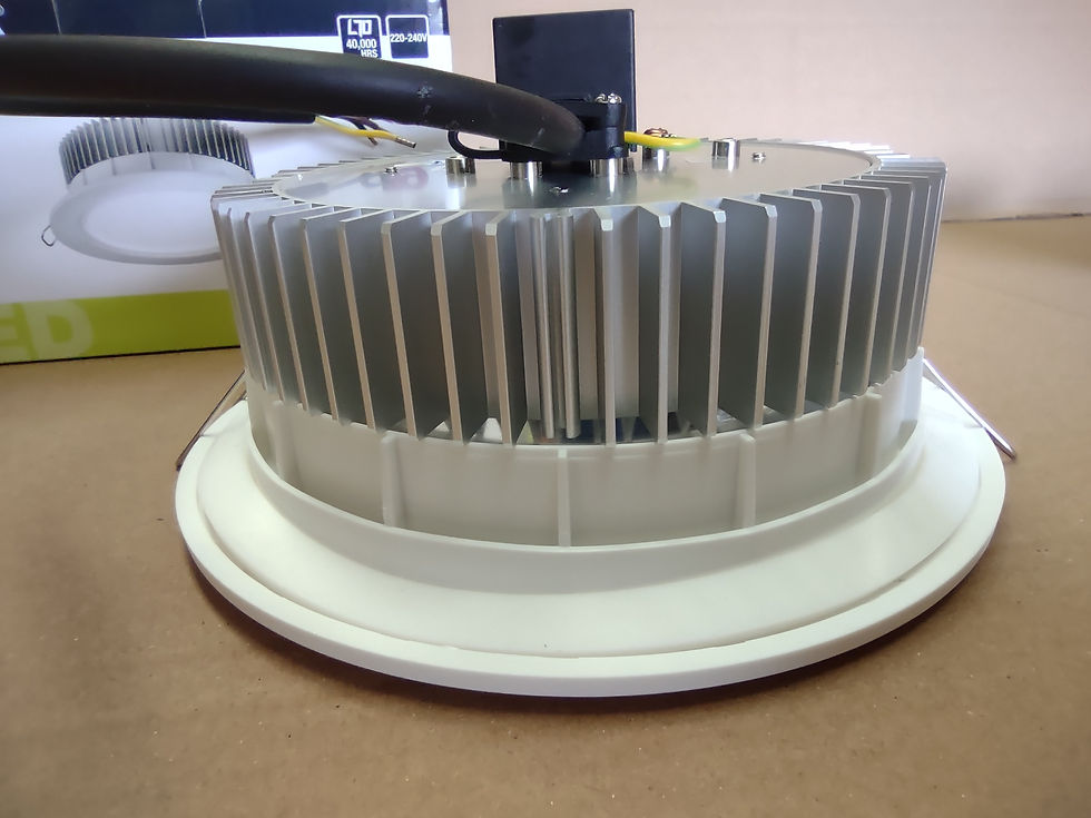 Thumbnail: Aurora LED Ceiling Downlight 19w. 178mm. 3000k Warm White.
