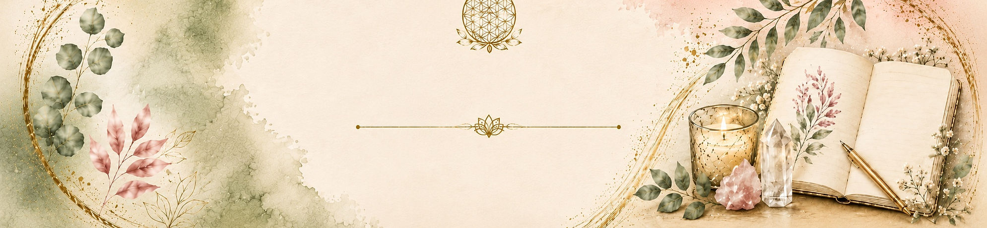 Healing Insights main header for the page