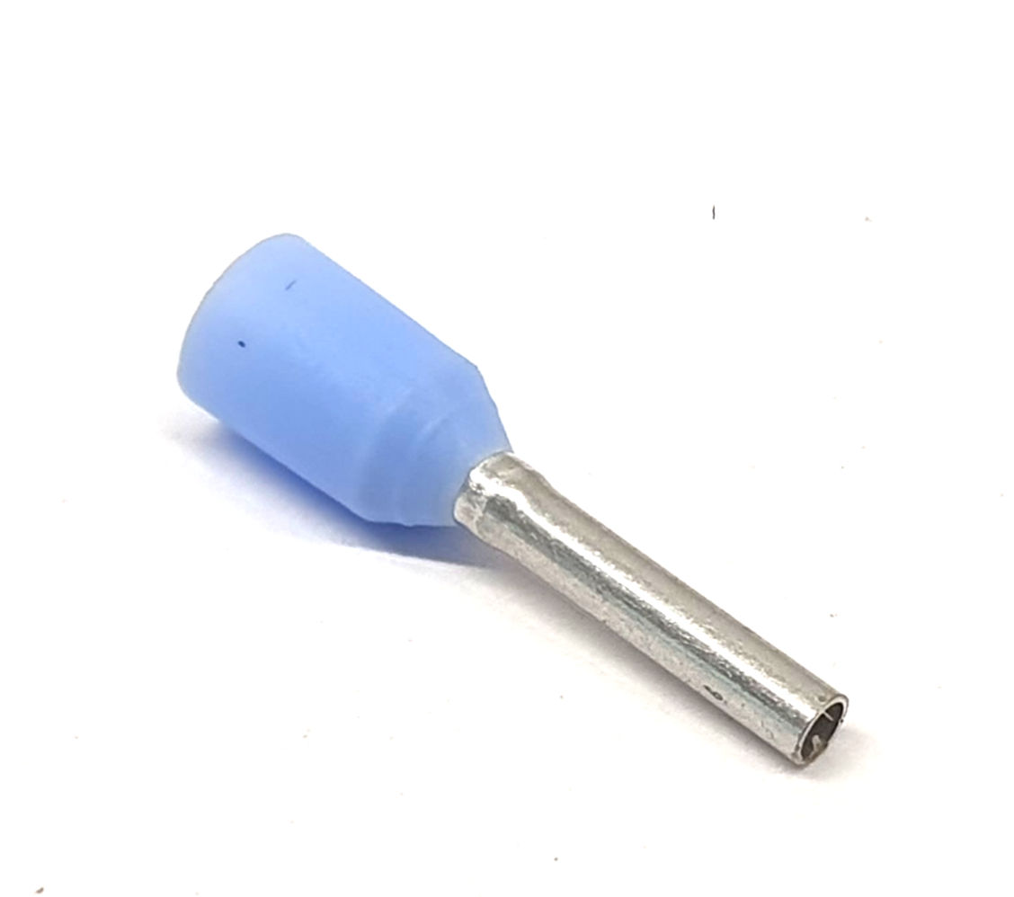 V30AE003548 Z+F Insulated ferrule 0.75 x 8mm Light Blue loose