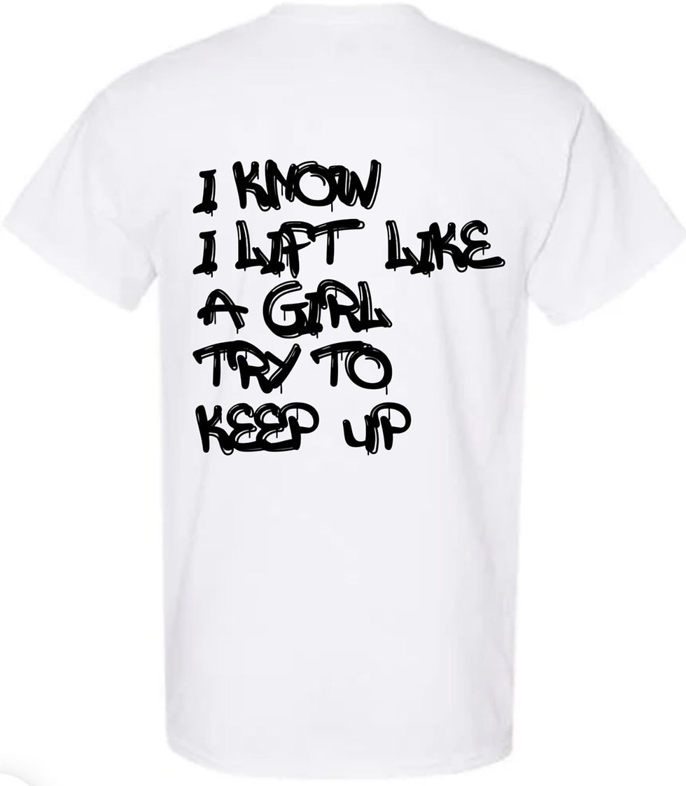 Thumbnail: I Know I Lift Like A Girl...(Bella+Canvas T-Shirts)