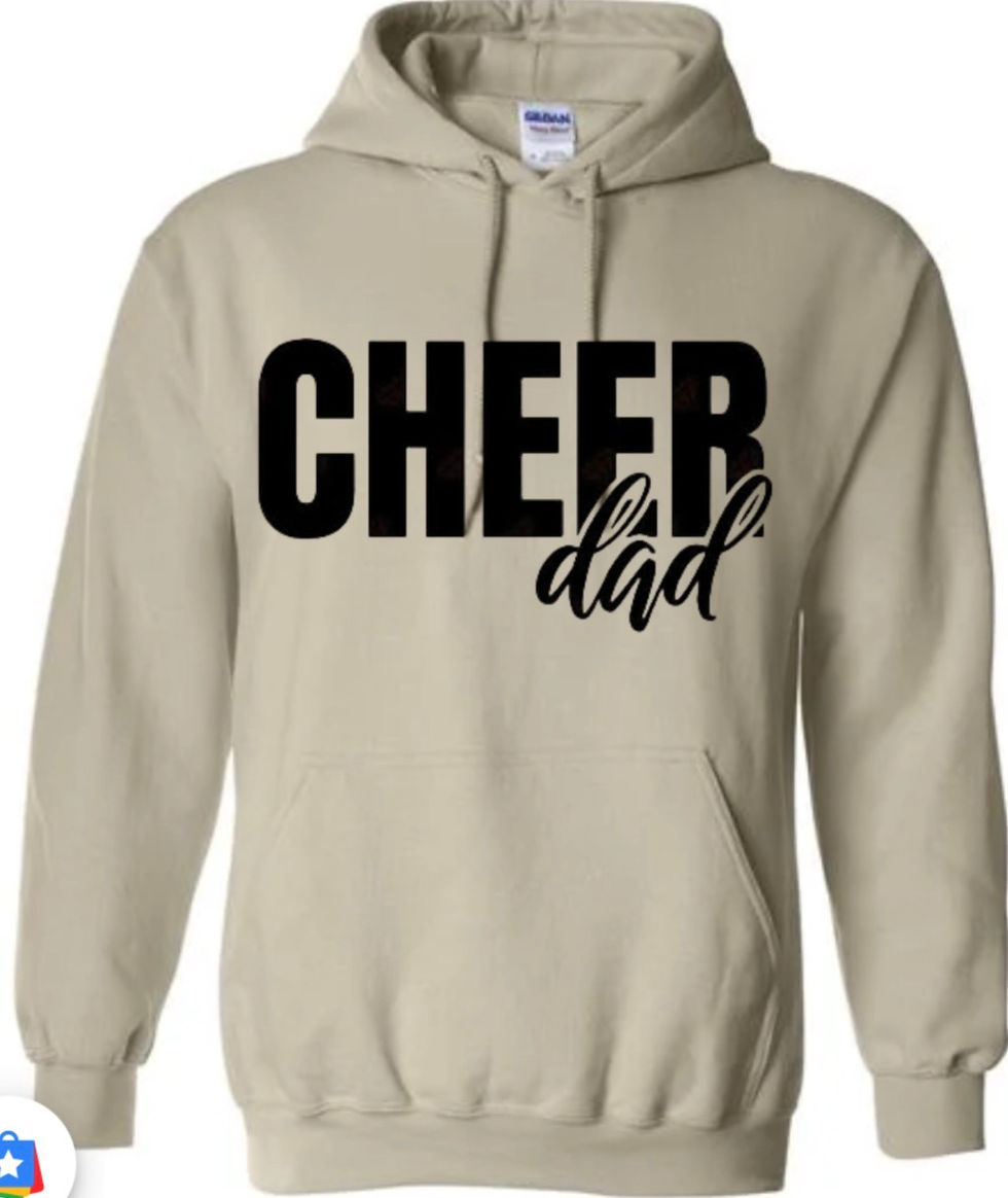 Thumbnail: Cheer dad simple Sweatshirts(Gildan)