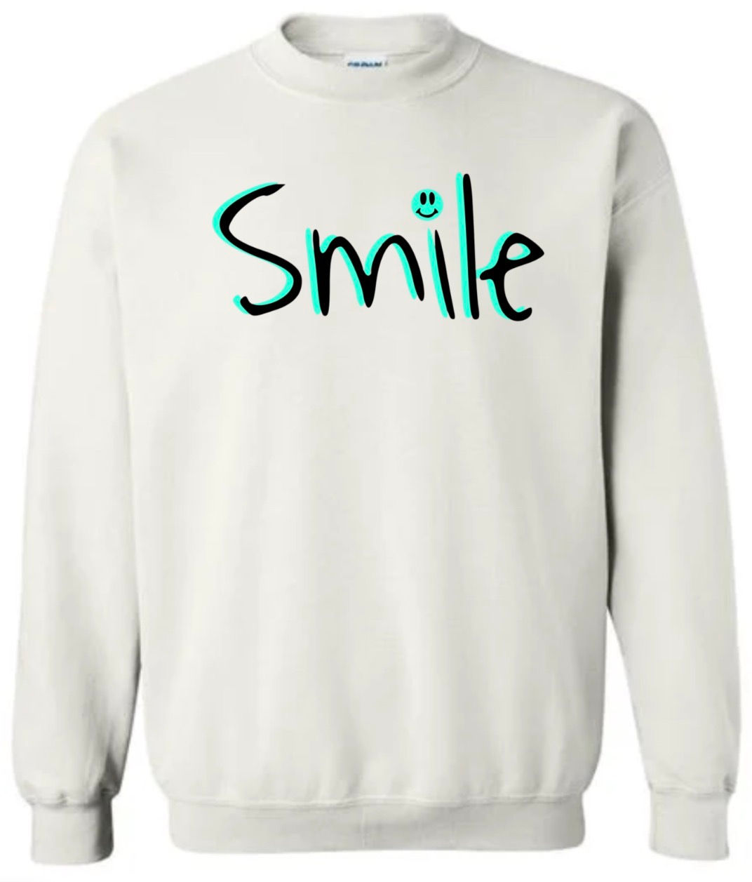 Shadowed Smile Crewnecks(Gildan)