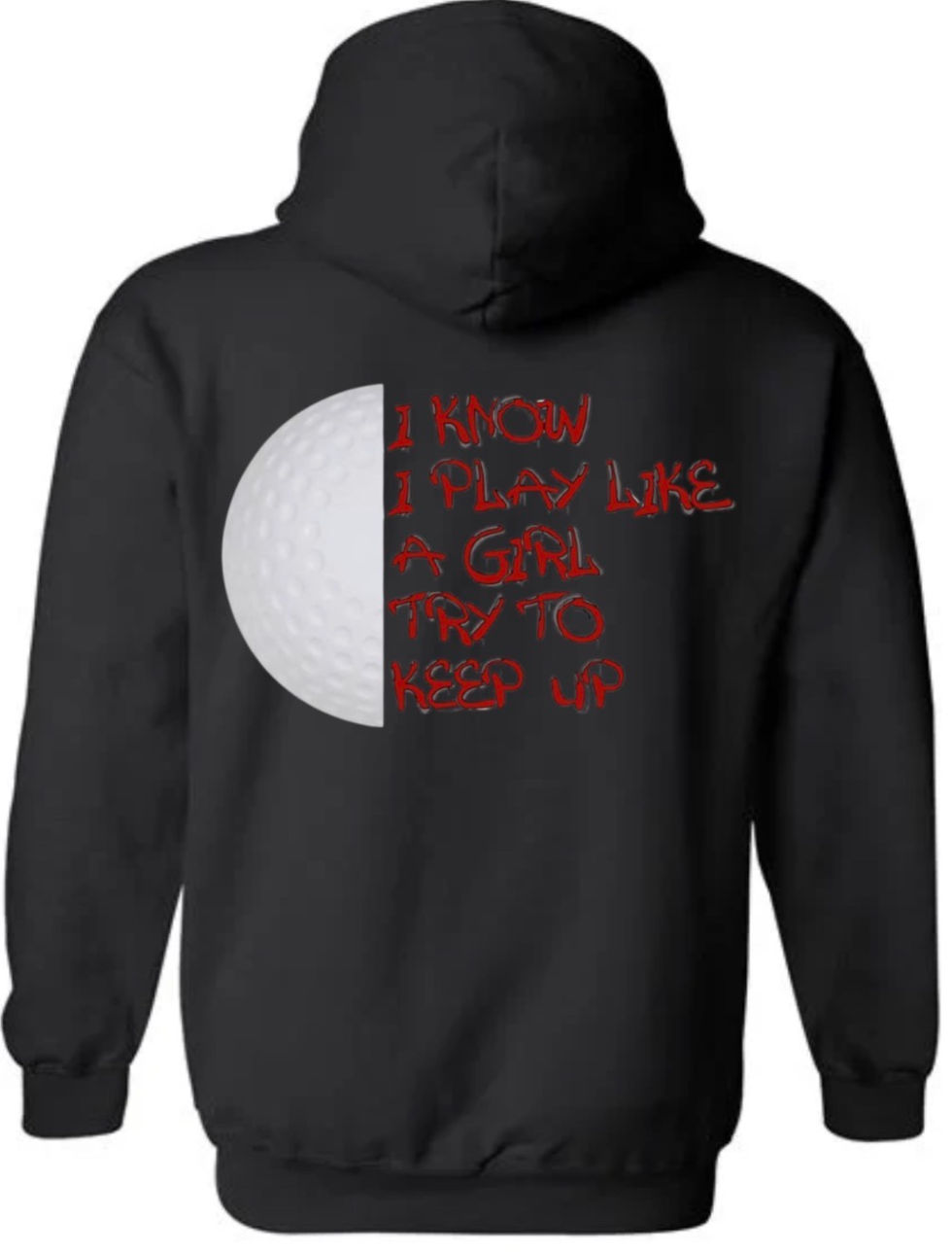 Thumbnail: Field Hockey: I Play Like A Girl...(Gildan Sweatshirt)