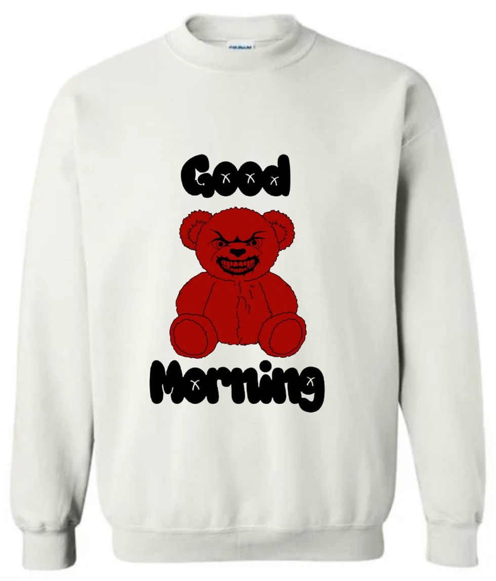 Thumbnail: Gildan Good Morning Bear Crewnecks