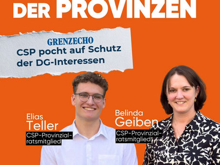 Ein provinzfreies Territorium der DG ist für uns die beste Lösung
