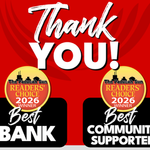 Thank You! CFSB Voted Best Bank and Best Community Supporter in The Paducah Sun Readers' Choice Awards 2026