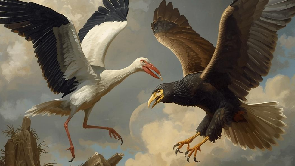 Tarihin En Tuhaf Hava Savaşı: Kartallar ve Leylekler Neden Çatıştı?