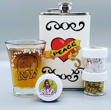 Shot Glass Art w/ Ro Z's Shimmers