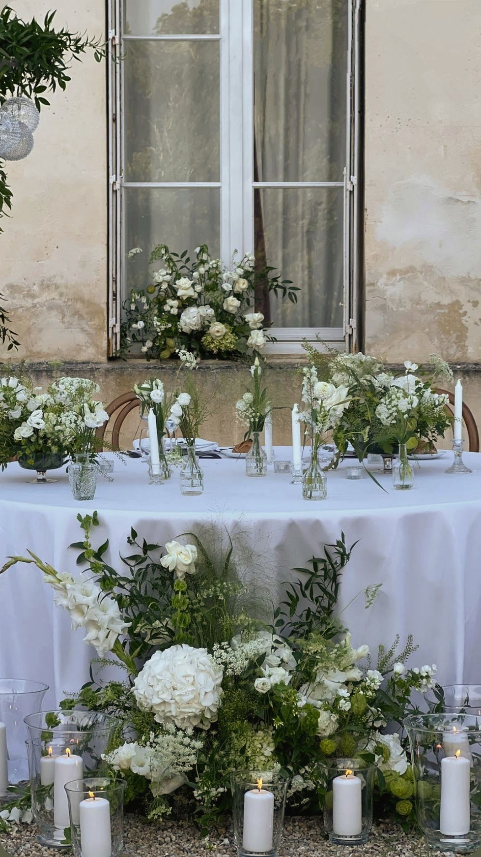 Compositions florales tables