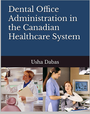 Dental Office Administration in the Canadian Healthcare System - front cover with price