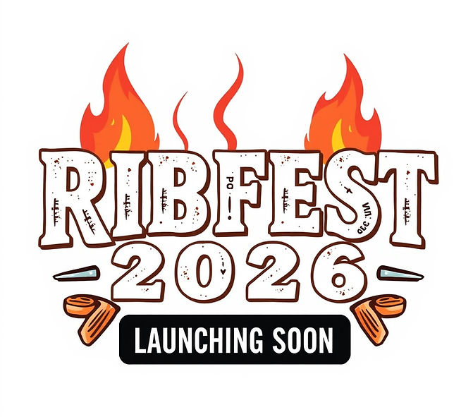 A graphic that says _Ribfest 2026 Launch