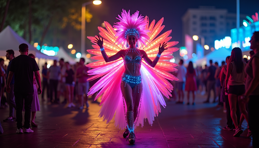 Transforming Events in Sydney: The Impact of Roving LED Entertainment on Immersion and Memorable Experiences