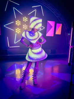 Led Dresses podium dancers