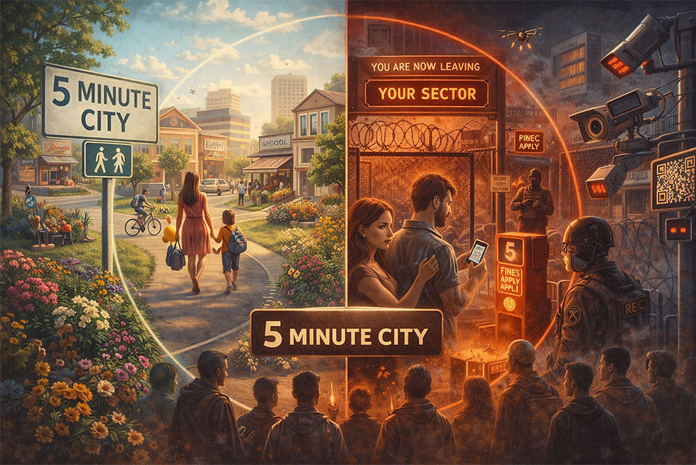 5 minute city