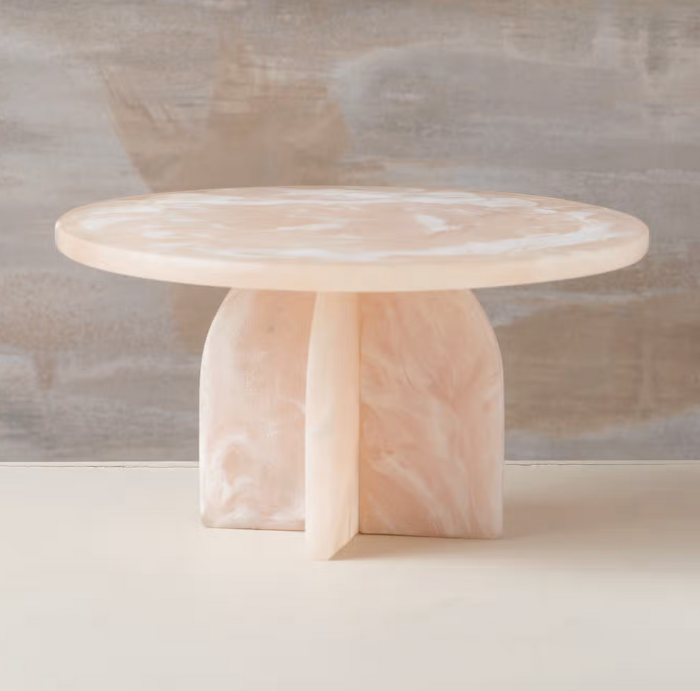 Flow Cake Stand | Peach Blush