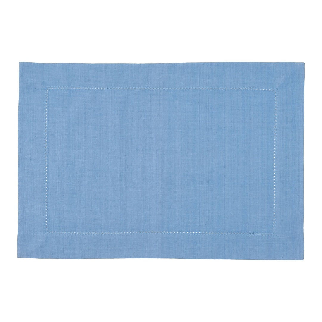 Hemstitch Cornflower Placemat