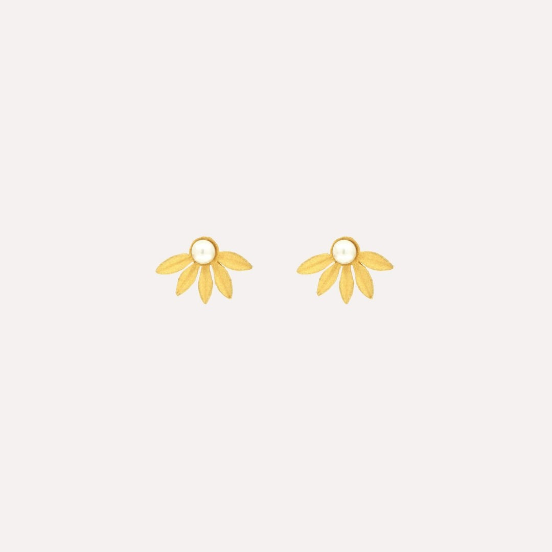 Marigold Pearl Earrings