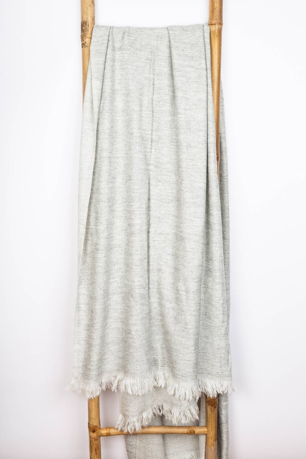 Herringbone Cashmere Blanket