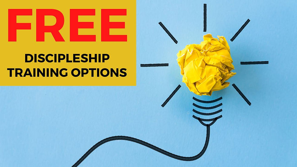 free discipleship training options
