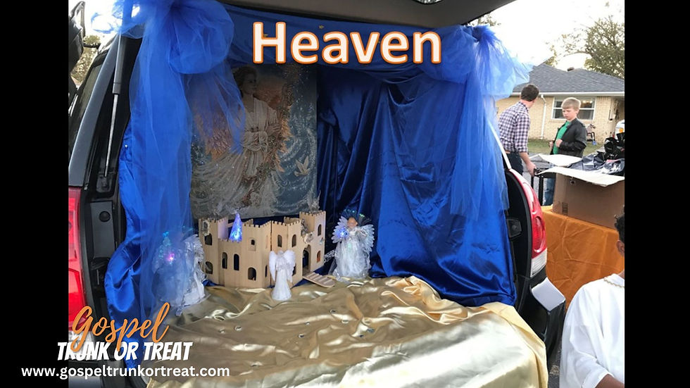 trunk or treat minivan idea 3