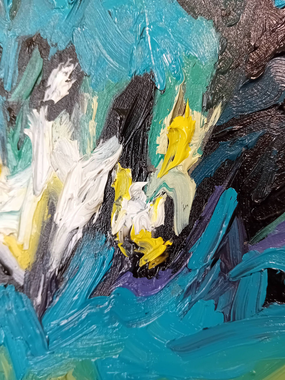 Blue Reverse (detail)