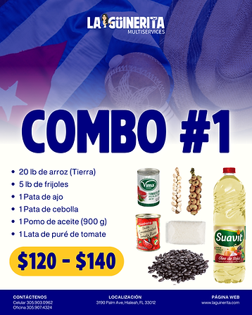 La Güinerita Multiservices Combo 1