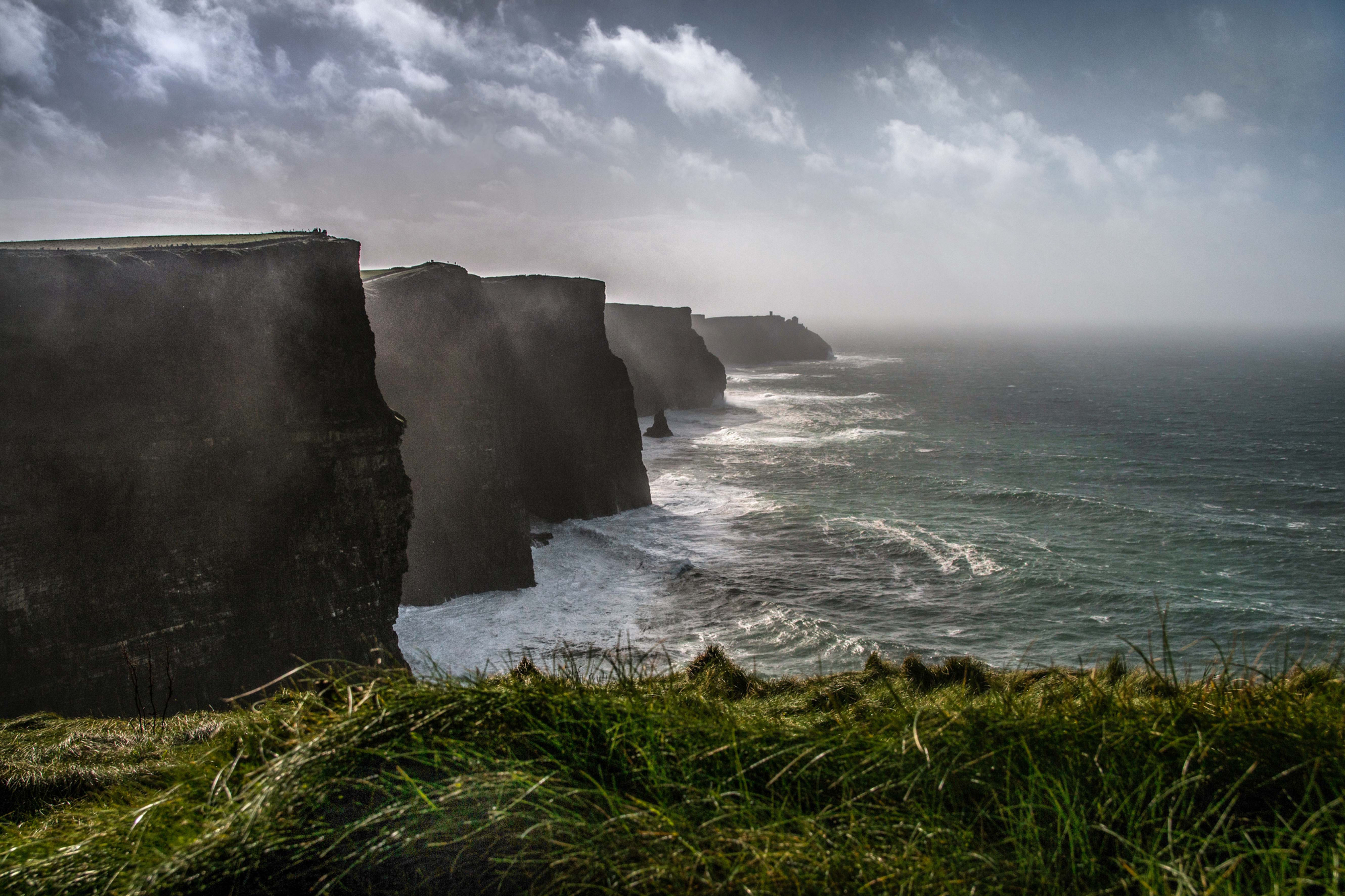 A day at the cliffs.