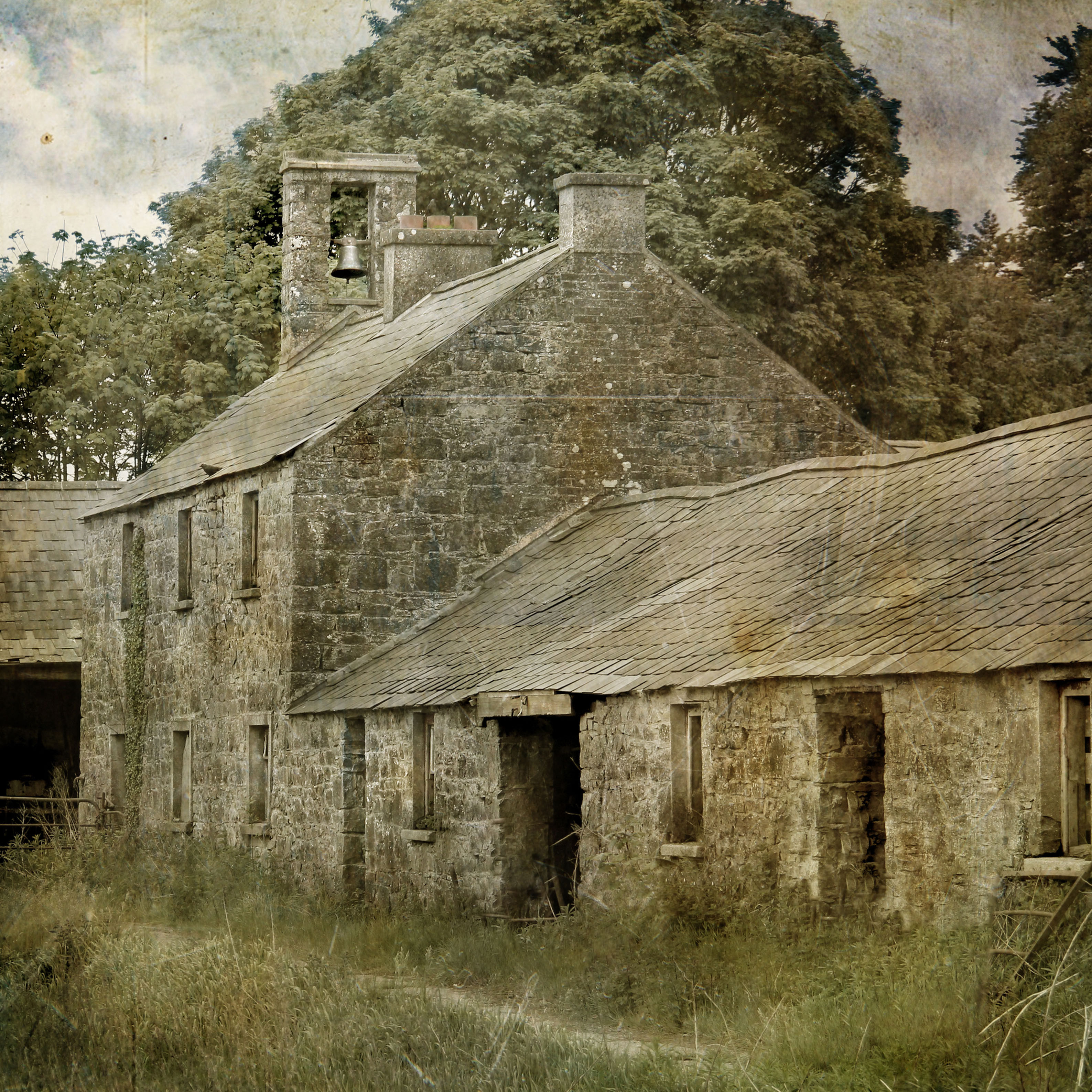 In hidden places ...