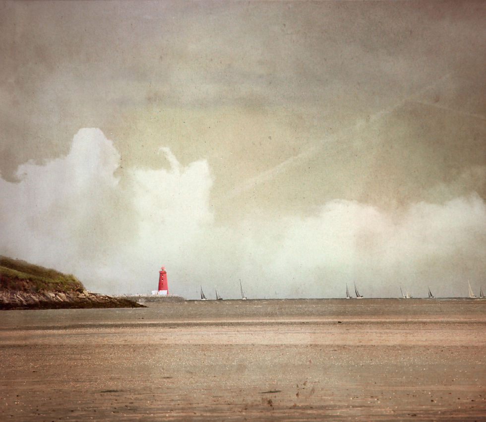 The red lighthouse.