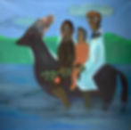 Dreamers, 2020, Acrylic on canvas, 180x180 cm