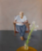 ©Sliman Mansour, Lockdown, 2020