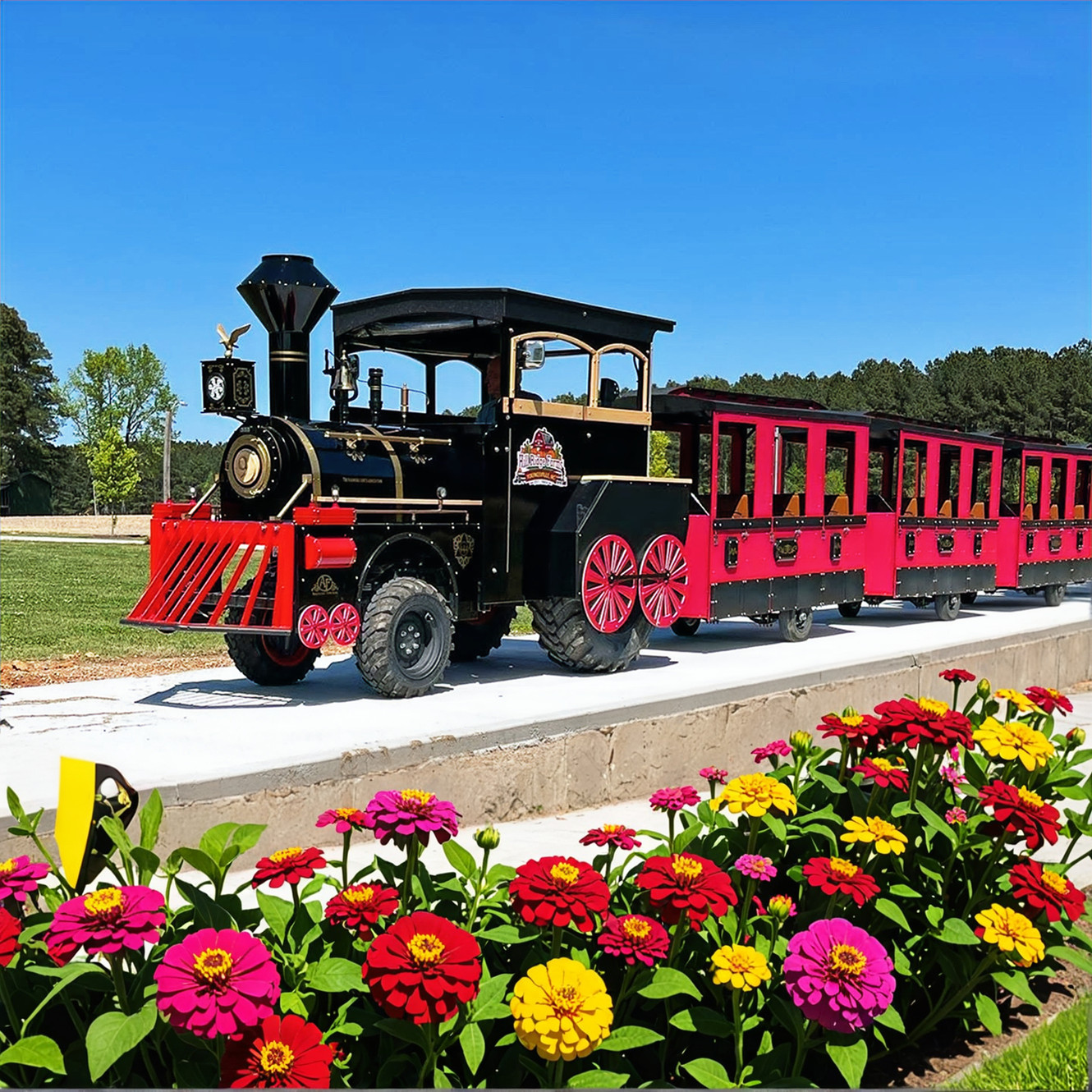 Spring Ridge Farm Train Attractions | Hill Ridge Farms
