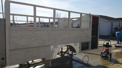 The bed is ready for paint!